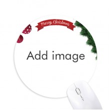 Round Rubber Mouse Pad mas Tree Mat