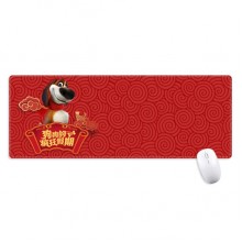 OZZY Happy New Year Non-Slip Mousepad Large Extended Game Office titched Edges Mat 