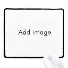 Mousepad Stitched Edge Mat Rubber Gang Pad