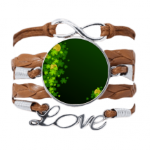  ireland st.patrick's day bracelet love chain  ornament wristband 
